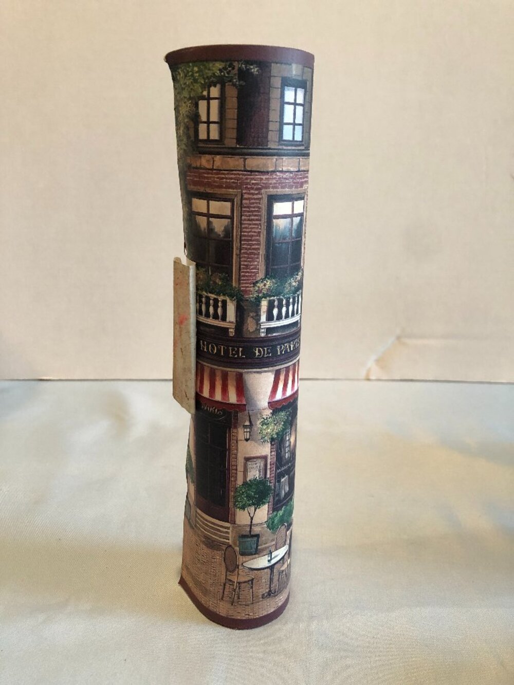 YORK Cafe Store Front French Paris Street Scene Shop Wallpaper Border 5 YD #F54